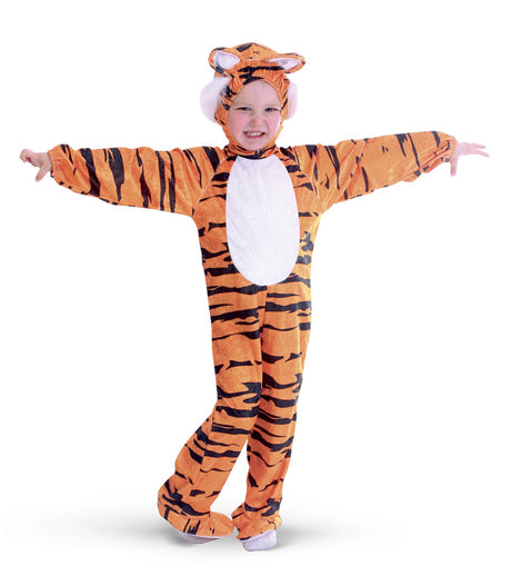 Mini tiger heldragt kostume 104 cm.
