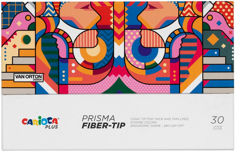 Carioca plus prisma tuscher - 30 stk.