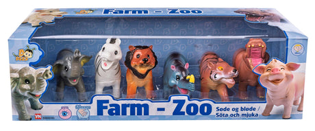 B Beez 6 bløde zoo dyr