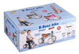 B Beez grå gå-cykel