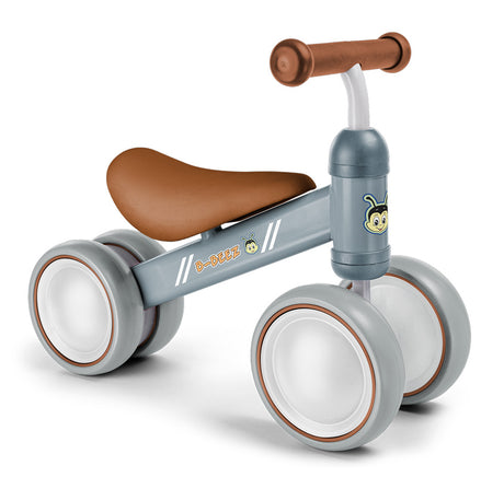 B Beez grå gå-cykel