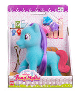 Blå pony