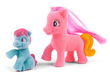 Pony med føl
