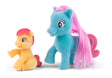 Pony med føl