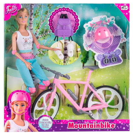 Judith dukke m/ mountainbike