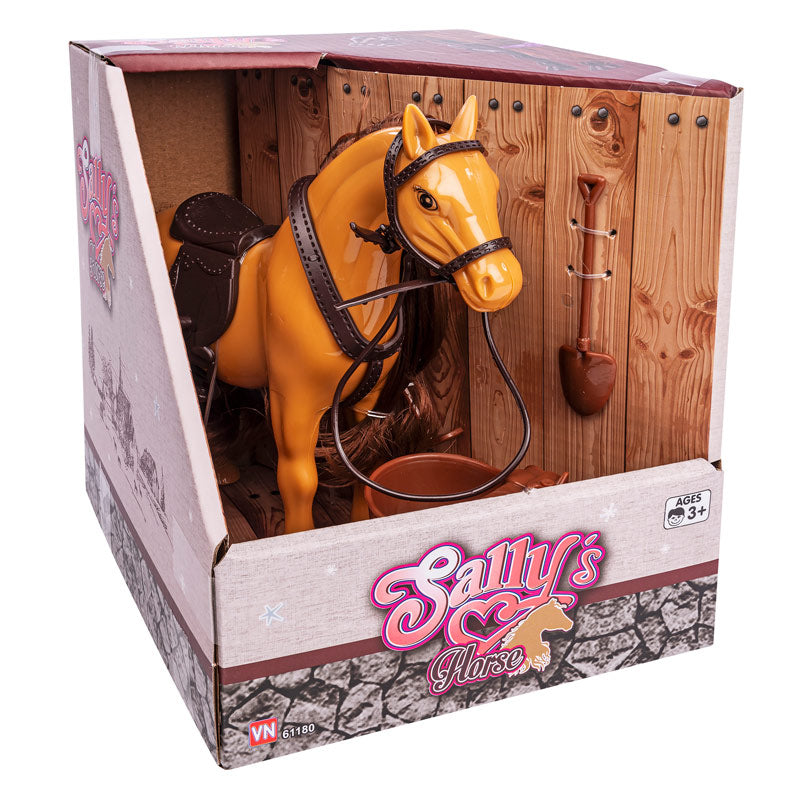 Sallys hest - Lysebrun