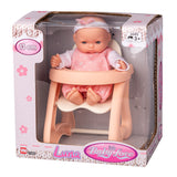My baby love Luna dukke med stol