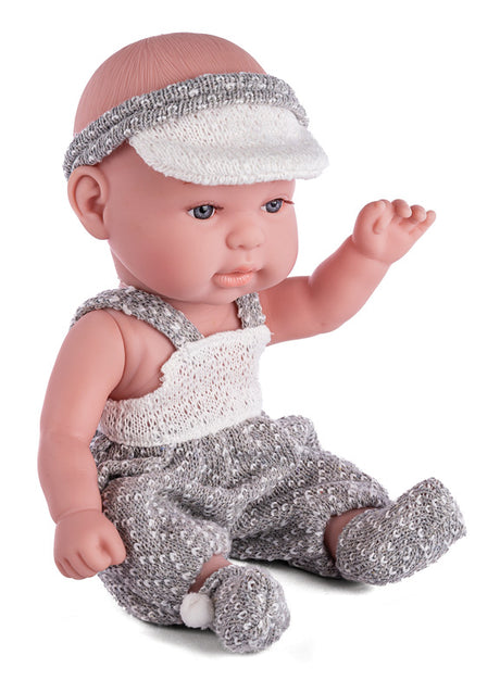 My baby dukketøj - Grå / hvid