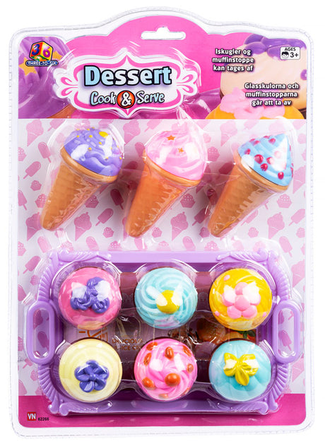 Legemad - Isvaffel og muffins
