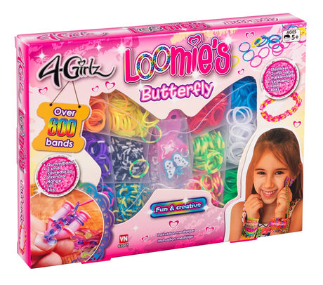 4-Girlz loomies butterfly m. 600+ loombands
