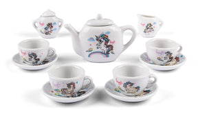 4-Girlz Enhjørning porcelæn testel