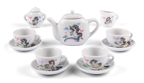 4-Girlz Enhjørning porcelæn testel