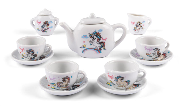 4-Girlz Enhjørning porcelæn testel