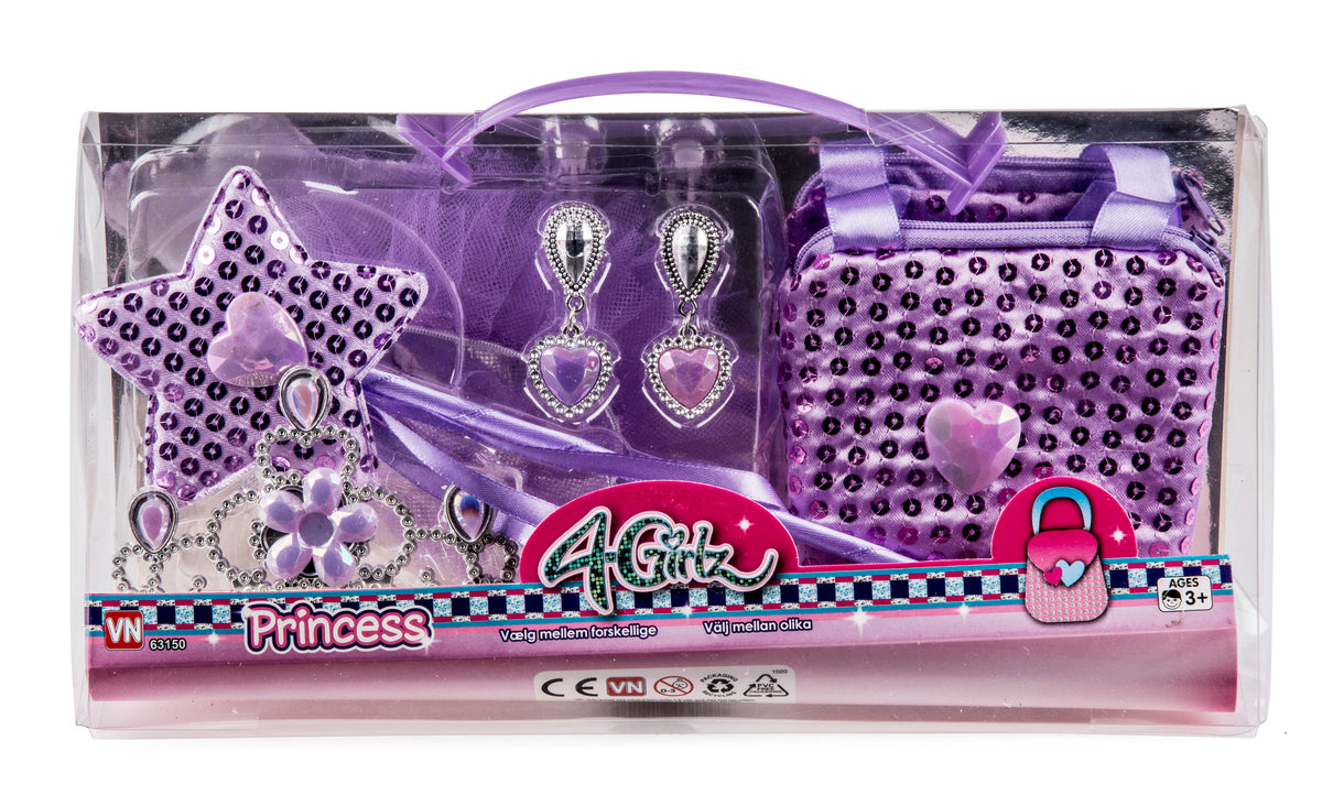 4-Girlz taske + diadem m.m.