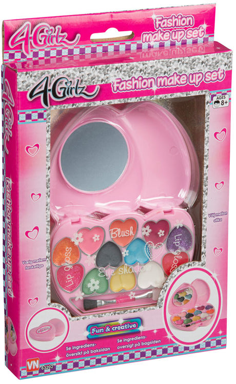 4 girlz Make-up sæt med hjerteforme