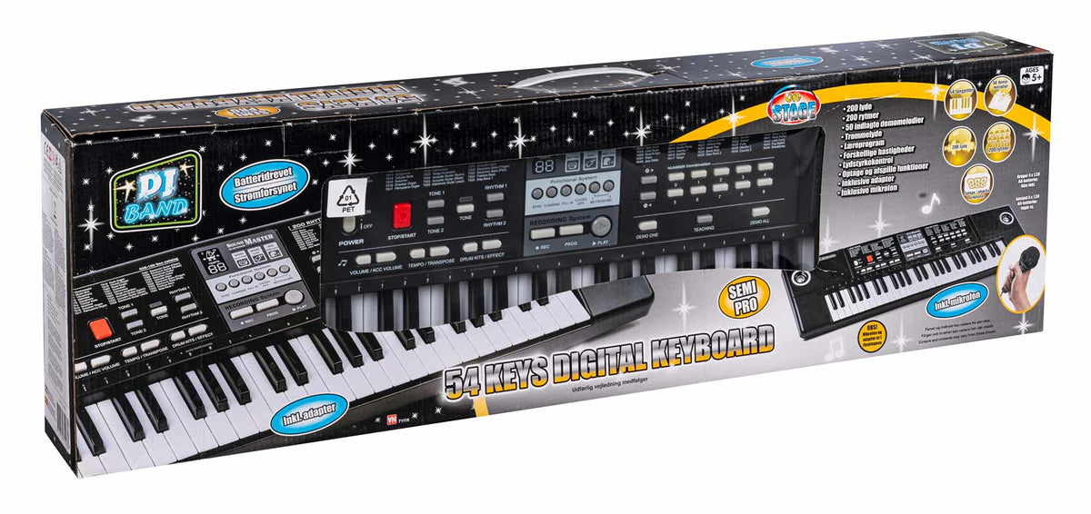 Semipro keyboard