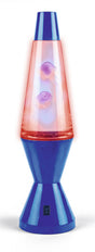 Stor lampe med jellyfish og LED lys