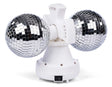 Twin spejlkugle med LED lys
