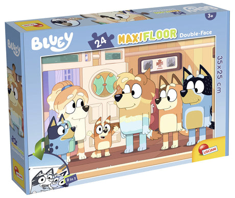 Lisciani puslespil 24 brikker - Bluey 2-i-1