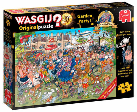 Wasgij original 2 x 1000 brikker - Garden Party