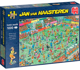 Jan Van Haasteren Women's soccer - 1000 brikker