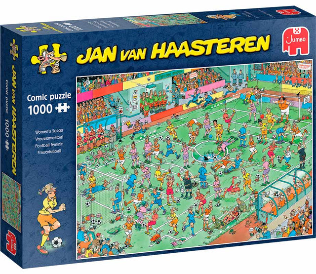 Jan Van Haasteren Women's soccer - 1000 brikker