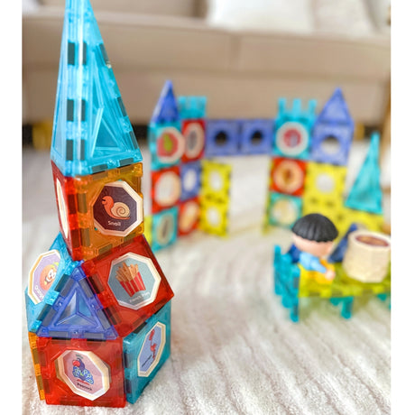Magnetisk Slot-byggeklodser – 98 dele