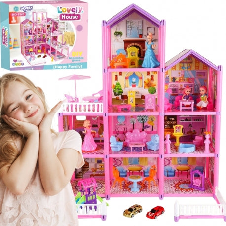 WOOPIE Mega Villa Dukkehus “Lovely House” – 194 Dele (fra 3 år)