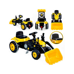 WOOPIE Farmer MaxTrac Classic Pedaltraktor med Frontskovl (fra 3 år)