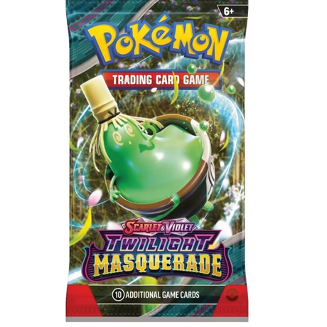 Pokémon Twilight Masquerade 4 Booster Pakke