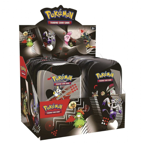 Pokémon TCG Unova Mini Tins Display x8 Black Bolt & White Flare - Scarlet & Violet